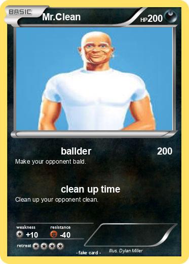 Pokemon Mr.Clean