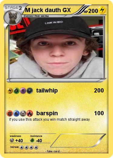 Pokemon M jack dauth GX