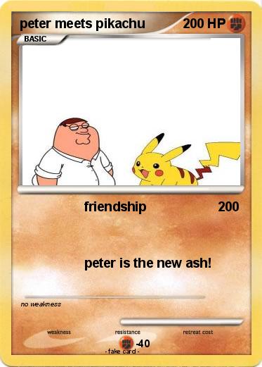 Pokemon peter meets pikachu