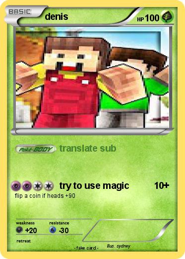 Pokemon denis