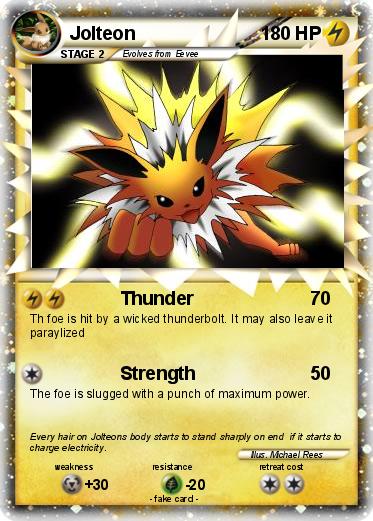 Pokemon Jolteon