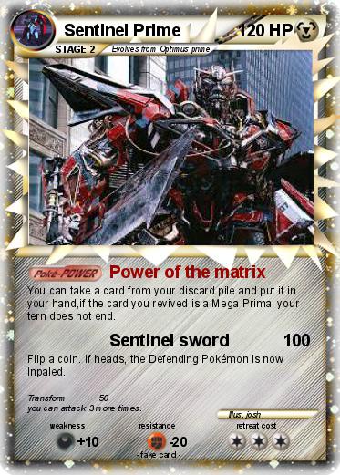 Pokemon Sentinel Prime