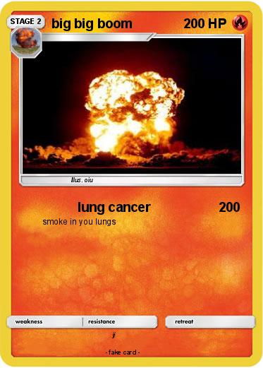 Pokemon big big boom