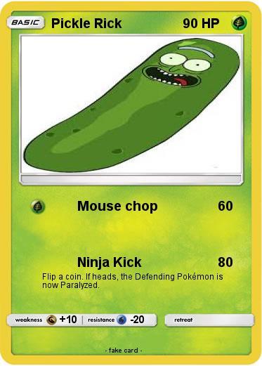 Pokemon Pickle Rick