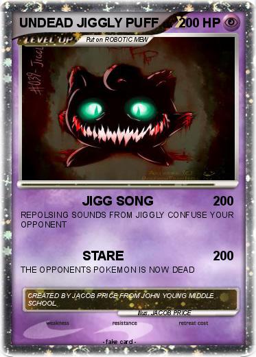 Pokemon UNDEAD JIGGLY PUFF