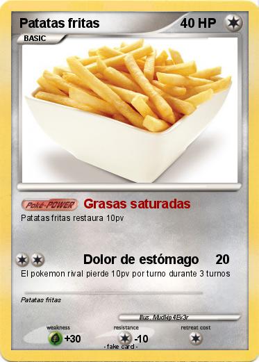 Pokemon Patatas fritas