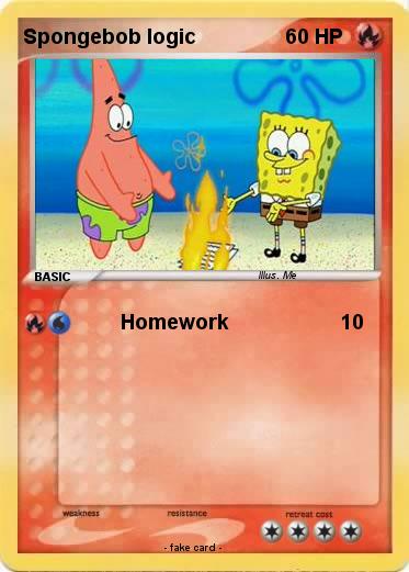 Pokemon Spongebob logic