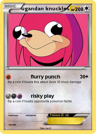 Pokemon ugandan knuckles