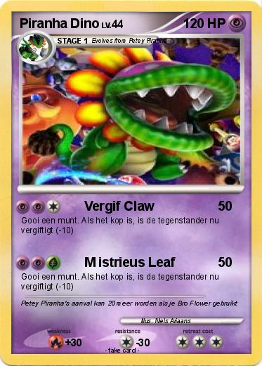 Pokemon Piranha Dino