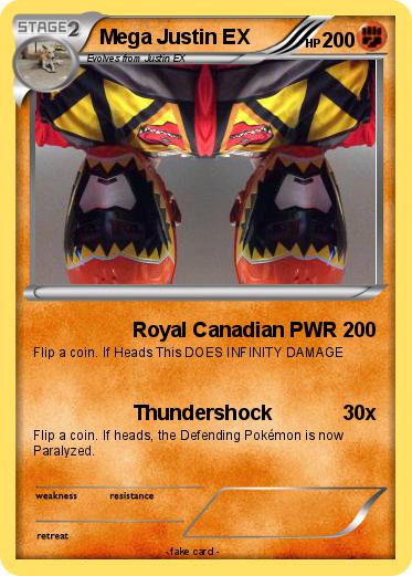Pokemon Mega Justin EX