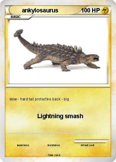 Pokemon ankylosaurus