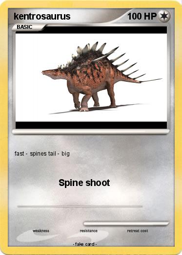 Pokemon kentrosaurus