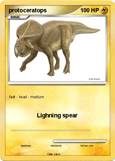 Pokemon protoceratops