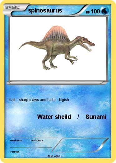 Pokemon spinosaurus