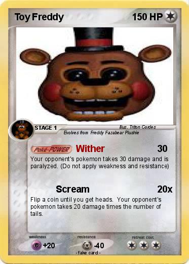 Pokemon Toy Freddy