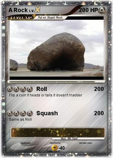 Pokemon A Rock