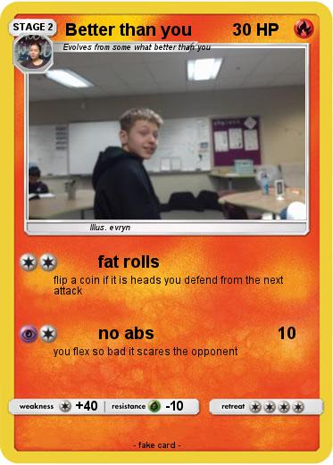 Pokemon Better than you