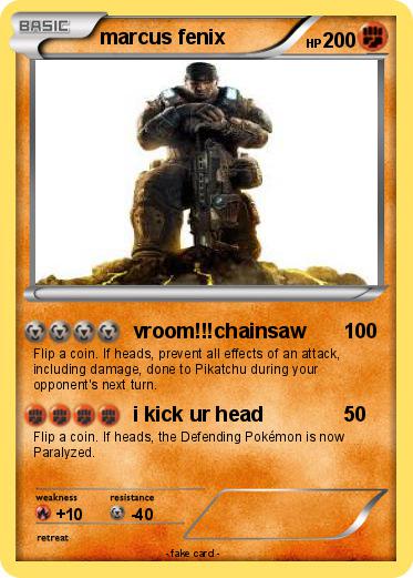 Pokemon marcus fenix