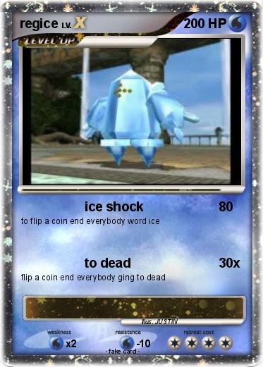 Pokemon regice