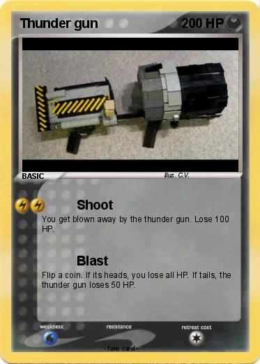 Pokemon Thunder gun