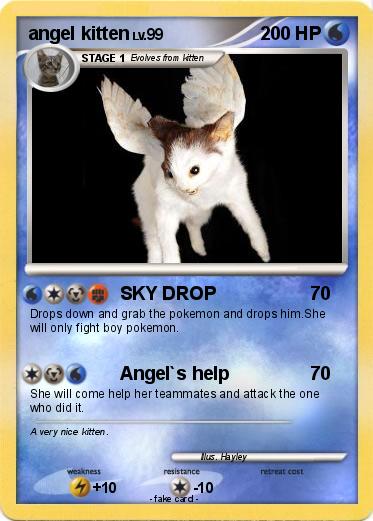 Pokemon angel kitten