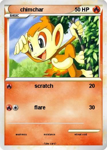 Pokemon chimchar