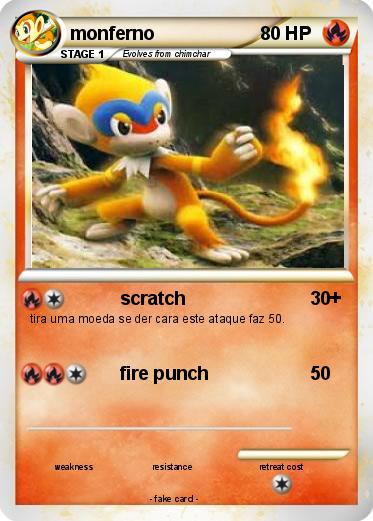 Pokemon monferno