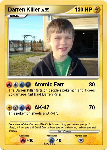 Pokemon Darren Killer
