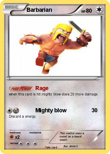 Pokemon Barbarian