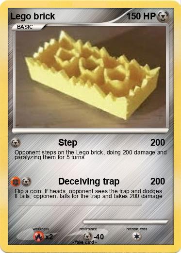 Pokemon Lego brick