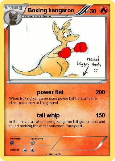 Pokemon Boxing kangaroo