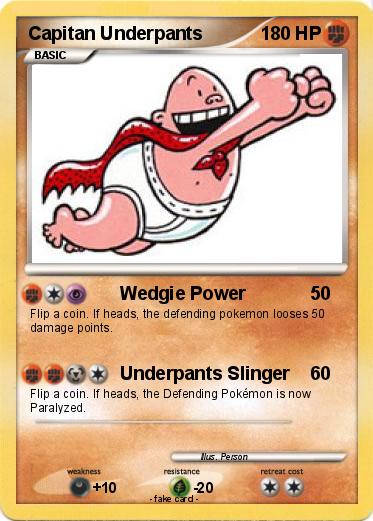 Pokemon Capitan Underpants