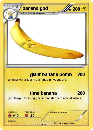 Pokemon banana god