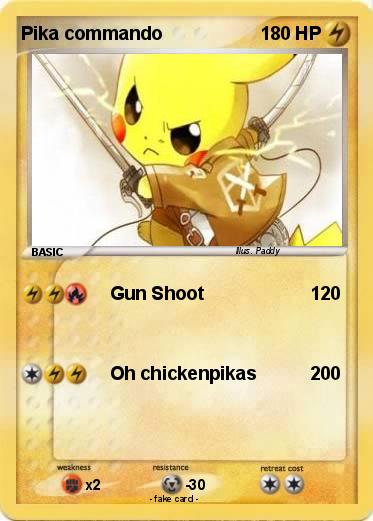 Pokemon Pika commando