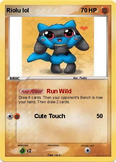 Pokemon Riolu lol