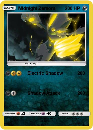 Pokemon Midnight Zeraora