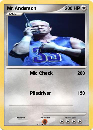 Pokemon Mr. Anderson Pokemon Mr. Anderson