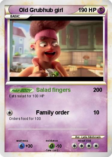 Pokemon Old Grubhub girl
