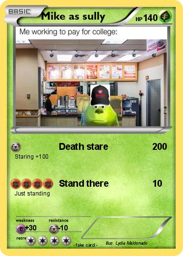 Pokemon Mike as sully