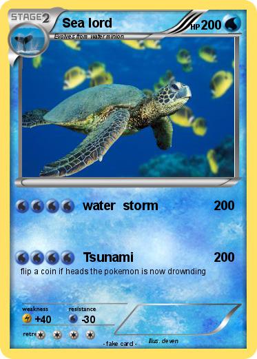 Pokemon Sea lord