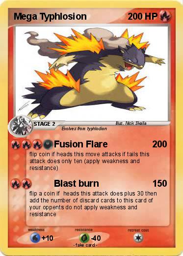 Pokemon Mega Typhlosion