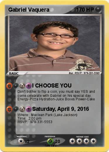 Pokemon Gabriel Vaquera