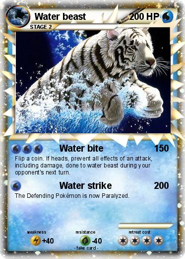Pokemon Water beast