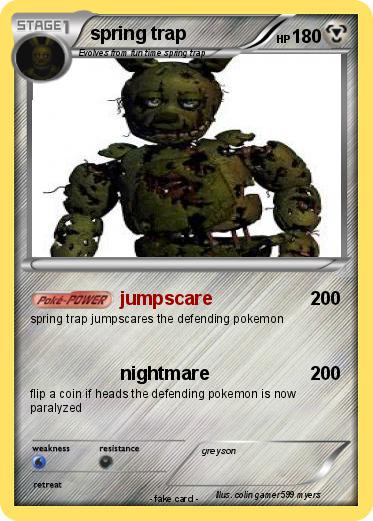 Pokemon spring trap