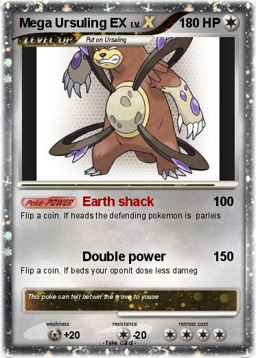 Pokemon Mega Ursuling EX