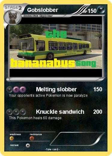 Pokemon Gobslobber