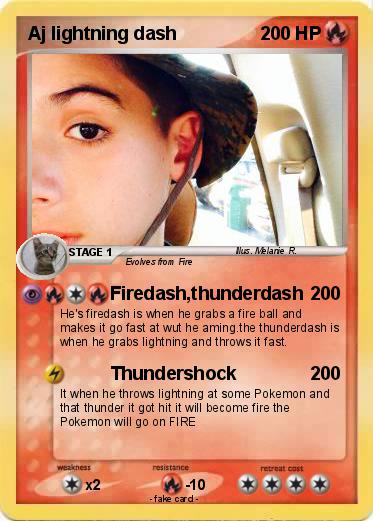 Pokemon Aj lightning dash