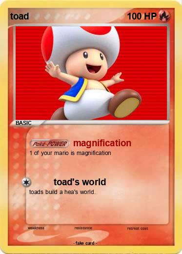 Pokemon toad