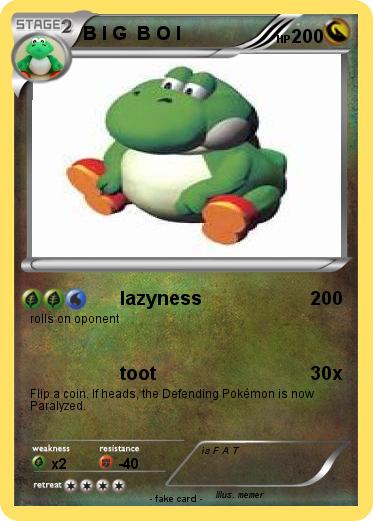 Pokemon B I G  B O I