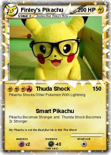 Pokemon Finley's Pikachu